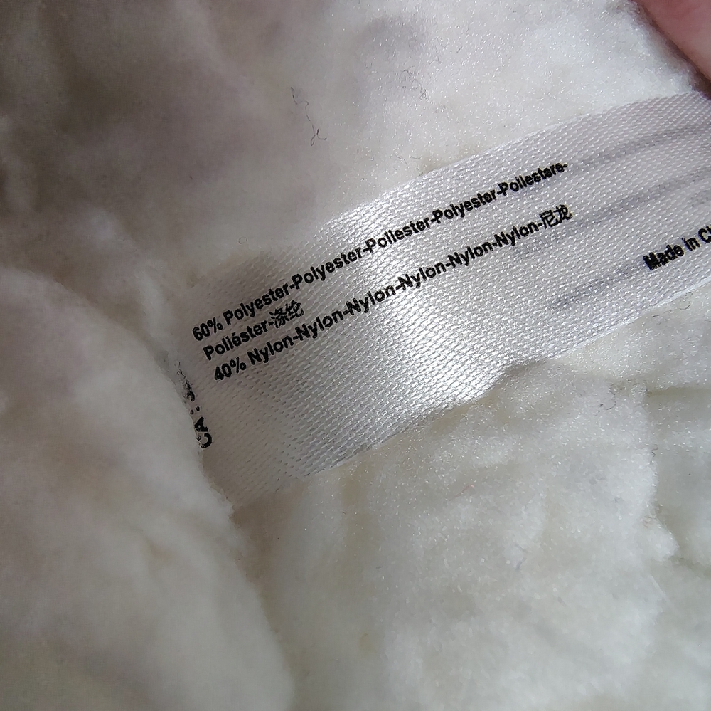 Anthropologie $150 Puffer Quilted Kimono Vest Sherpa Lined Women's "One Size" - Picture 7 of 11